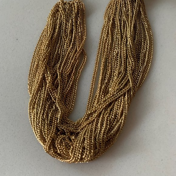 Bryn Walker gold multi strand bracelet - Picture 4 of 10